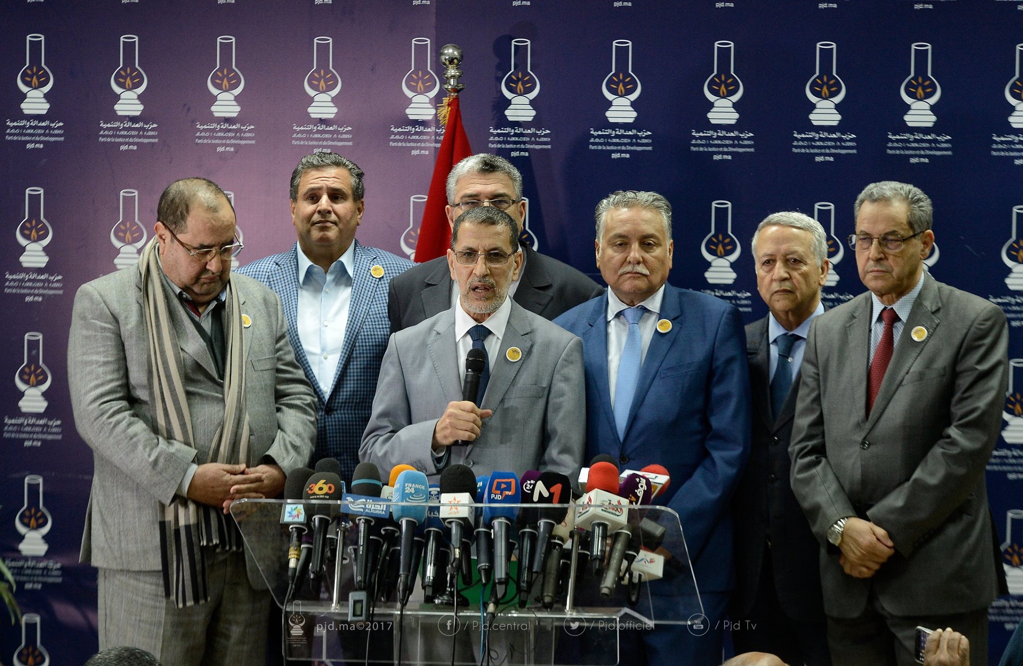 رئيس الحكومة سعد الدين العثماني يعلن عن تشكيلة الحكومة الجديدة