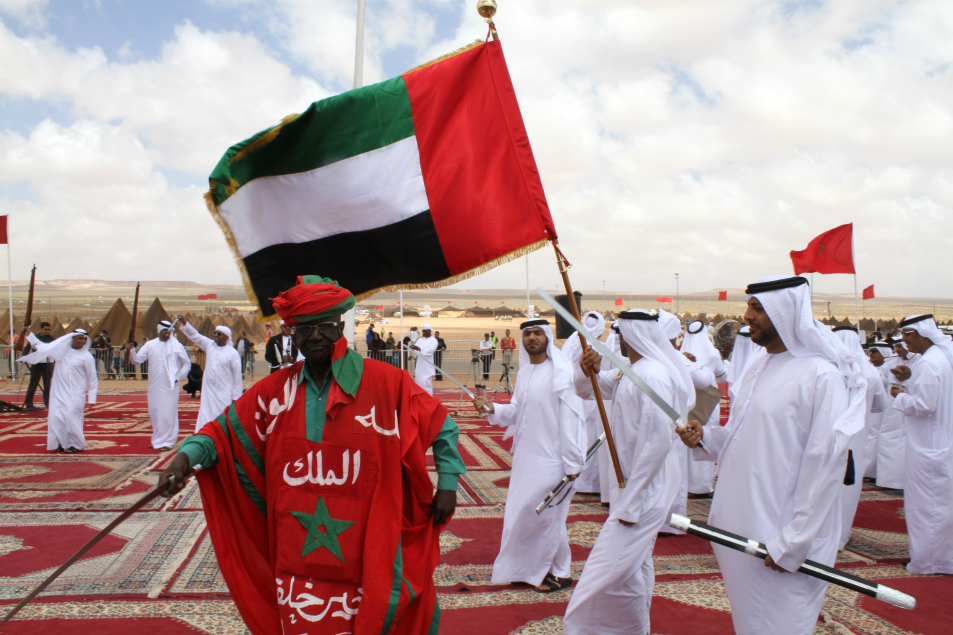 تـــــراث الإمارات يلون مهرجان طانطان بالمغـــــــــرب