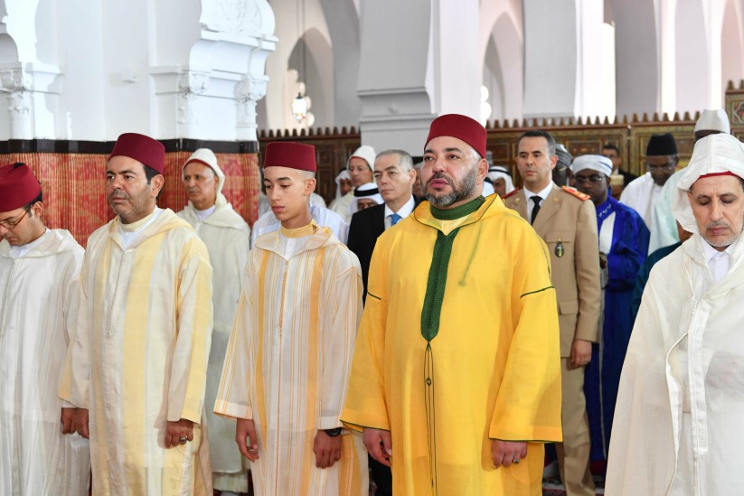 إحتفـــــاء ملكــي بعيد الفطــر