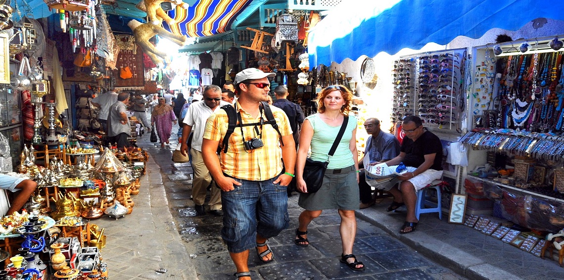 السياحة الوافدة إلى تونس تصعد 58% حتى أغسطس الماضي