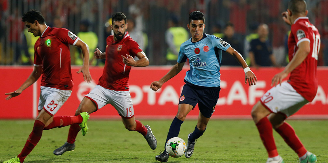 الوداد يفرض التعادل على الأهلي في ذهاب نهائي أفريقيـــــا