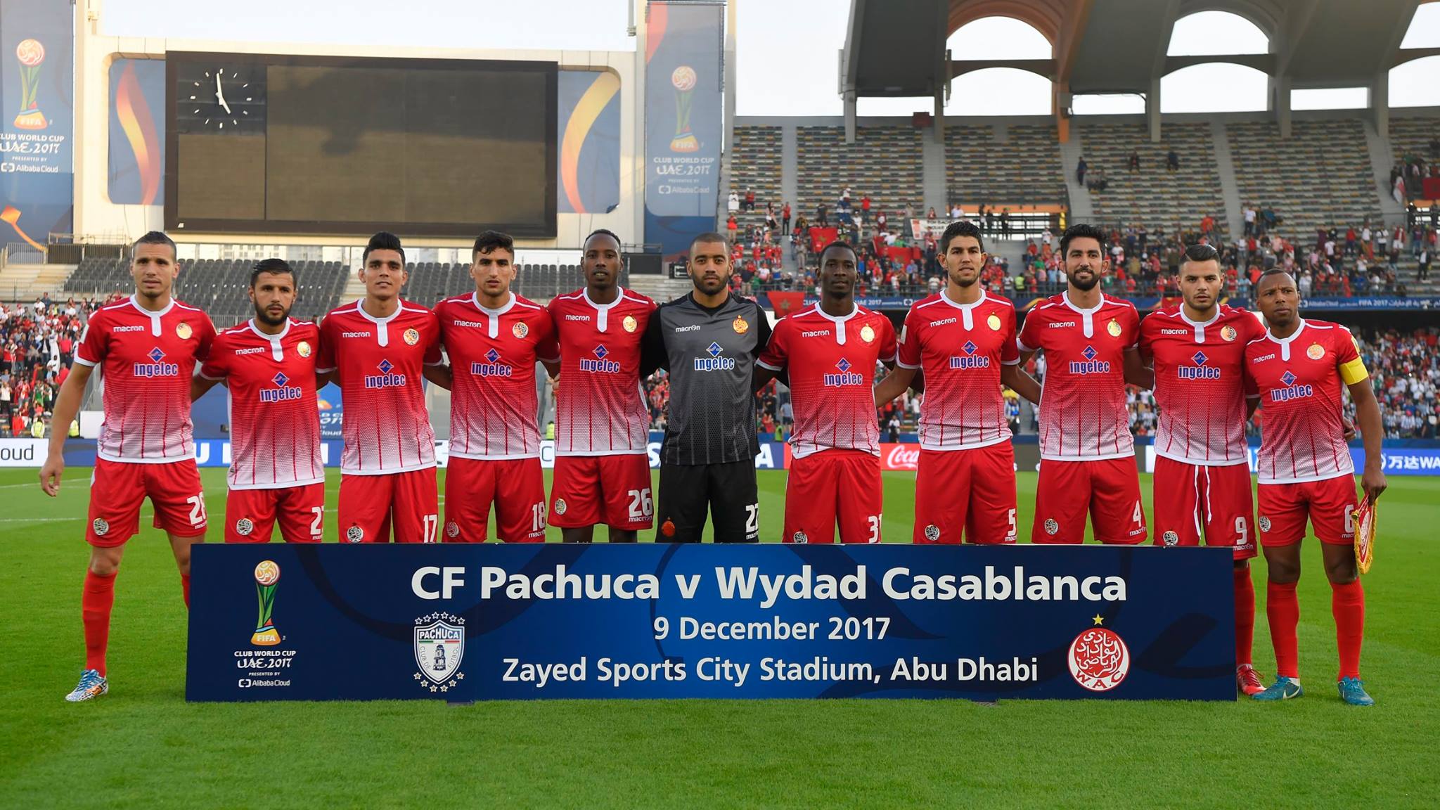 باتشوكـــــــــا المكسيكي ينهي أحلام الوداد في كأس العالم للأندية
