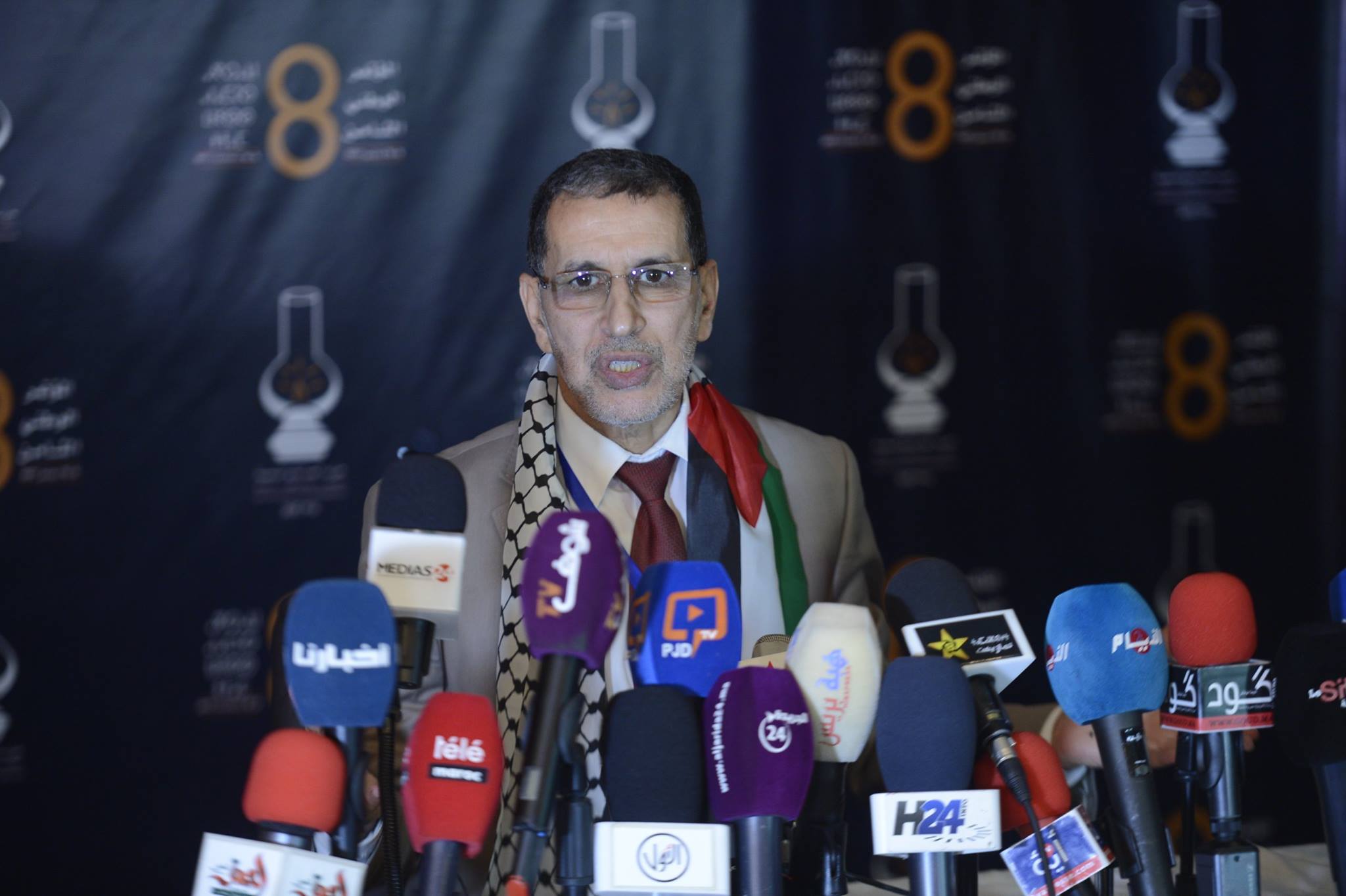 أول رد للعثمانــــــي بعد فوزه بزعامة حزب العدالة والتنمية