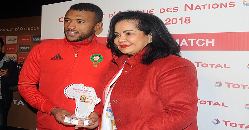 اختيار أيوب الكعبي أحسن لاعب في مباراة المنتخب الوطني أمام ليبيا