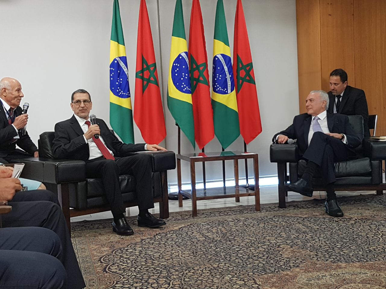  العثماني يستقبل ببرازيليا من قبل الرئيس ميشال تامر
