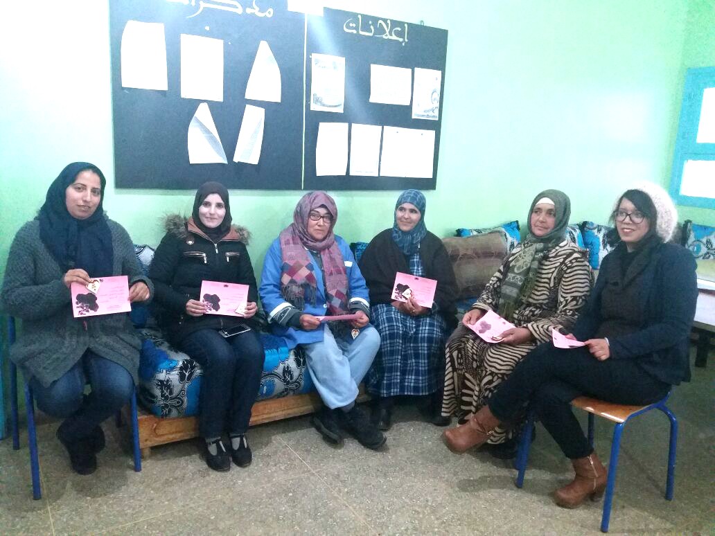ثانوية المنصور الذهبي التأهيلية بمولاي بوعزة تحتفي بنواعمها في يومهن العالمي