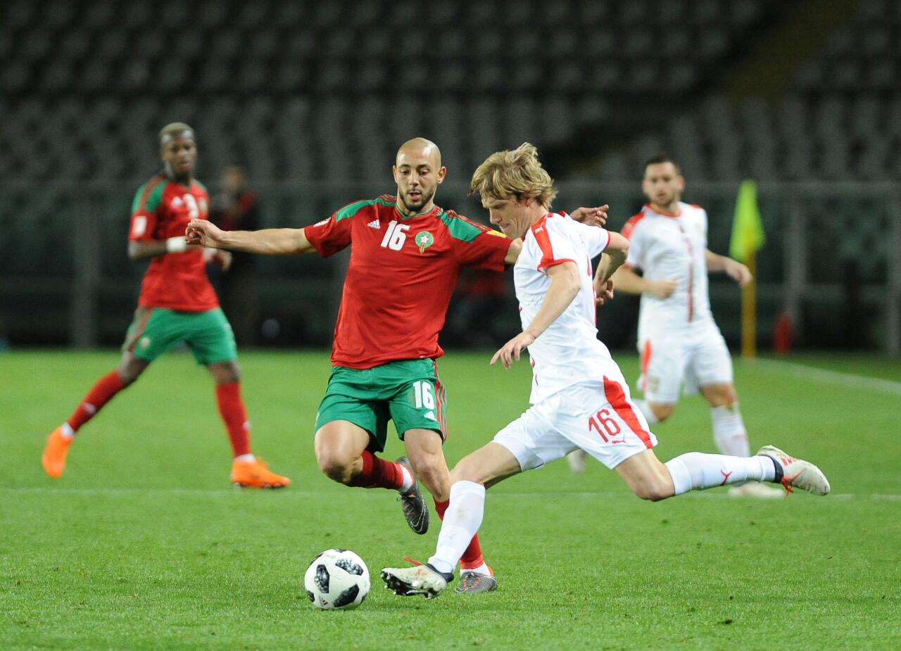 نجم مغربي يعود من الإصابة بعد غياب طويل