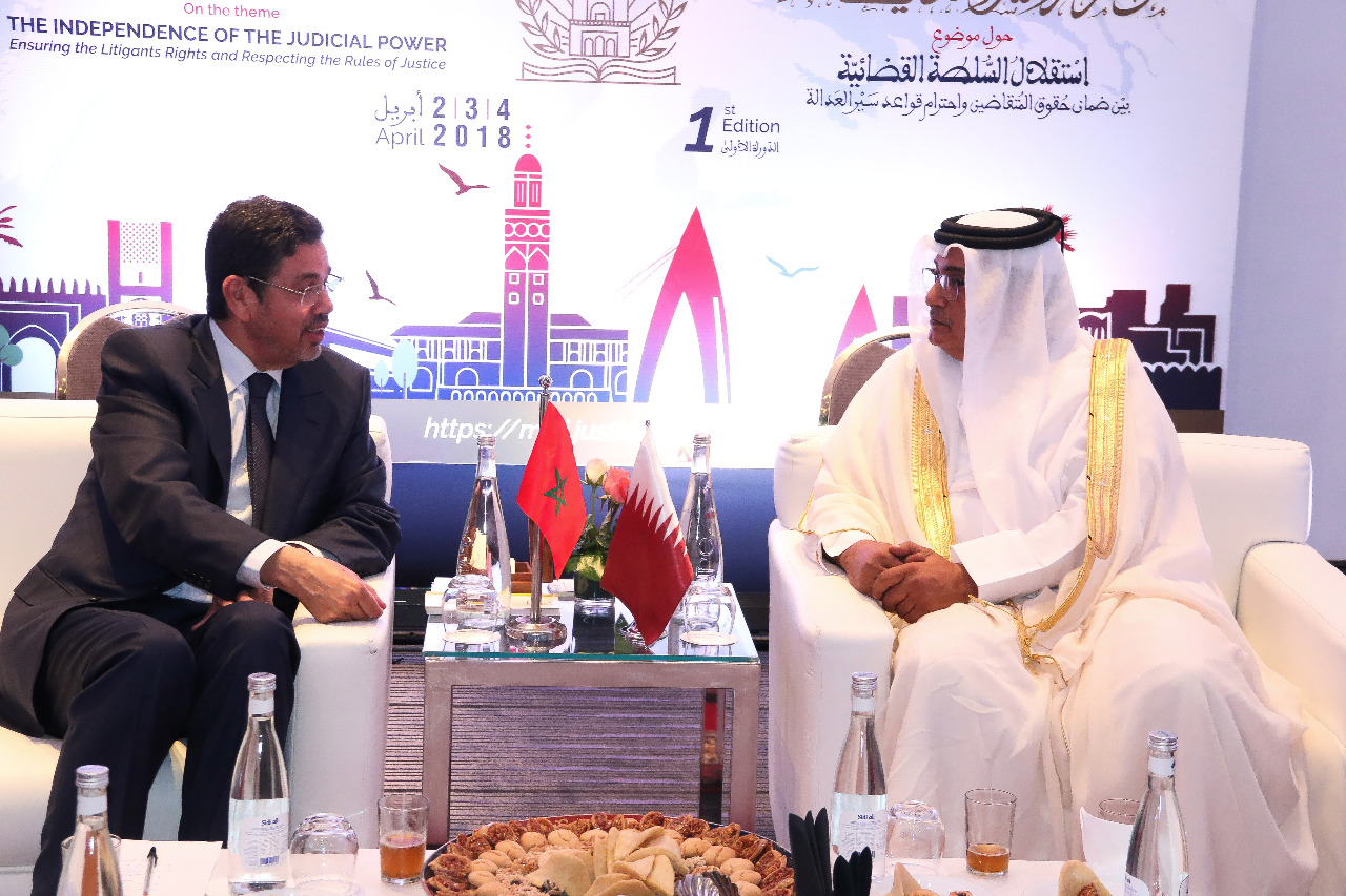 اللقاءات التنائية لرئيس النيابة العامة مع رئيسات ورؤساء النيابات العامة الأجانب