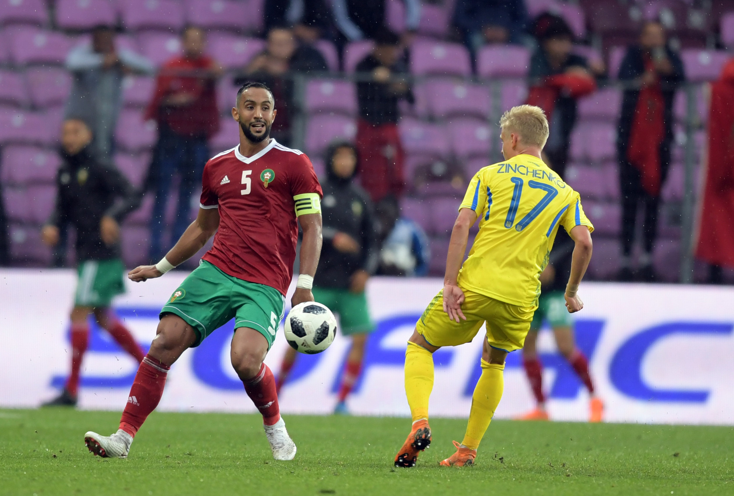 المنتخب الوطني يتعادل مع أوكرانيا