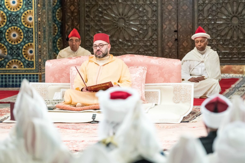 تأجيل الدرس الرابع من الدروس الحسنية الرمضانية