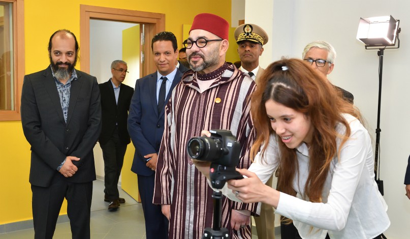 جلالة الملك يدشن مركزا للدعم التربوي والثقافي لتنمية قدرات الشباب بالدار البيضاء