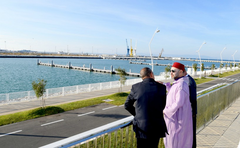 ميناء الصيد الجديد بطنجة مشروع هيكلي للقطاع داخل الجهة 