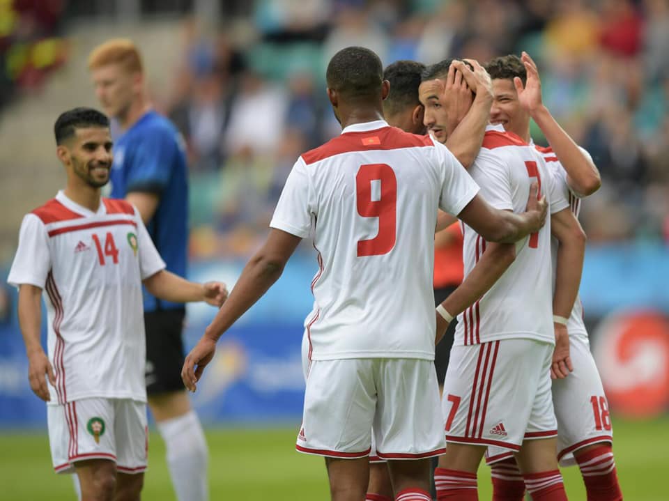 المنتخب المغربي يفوز على إيستونيا بحصة ثلاثة أهداف لواحد