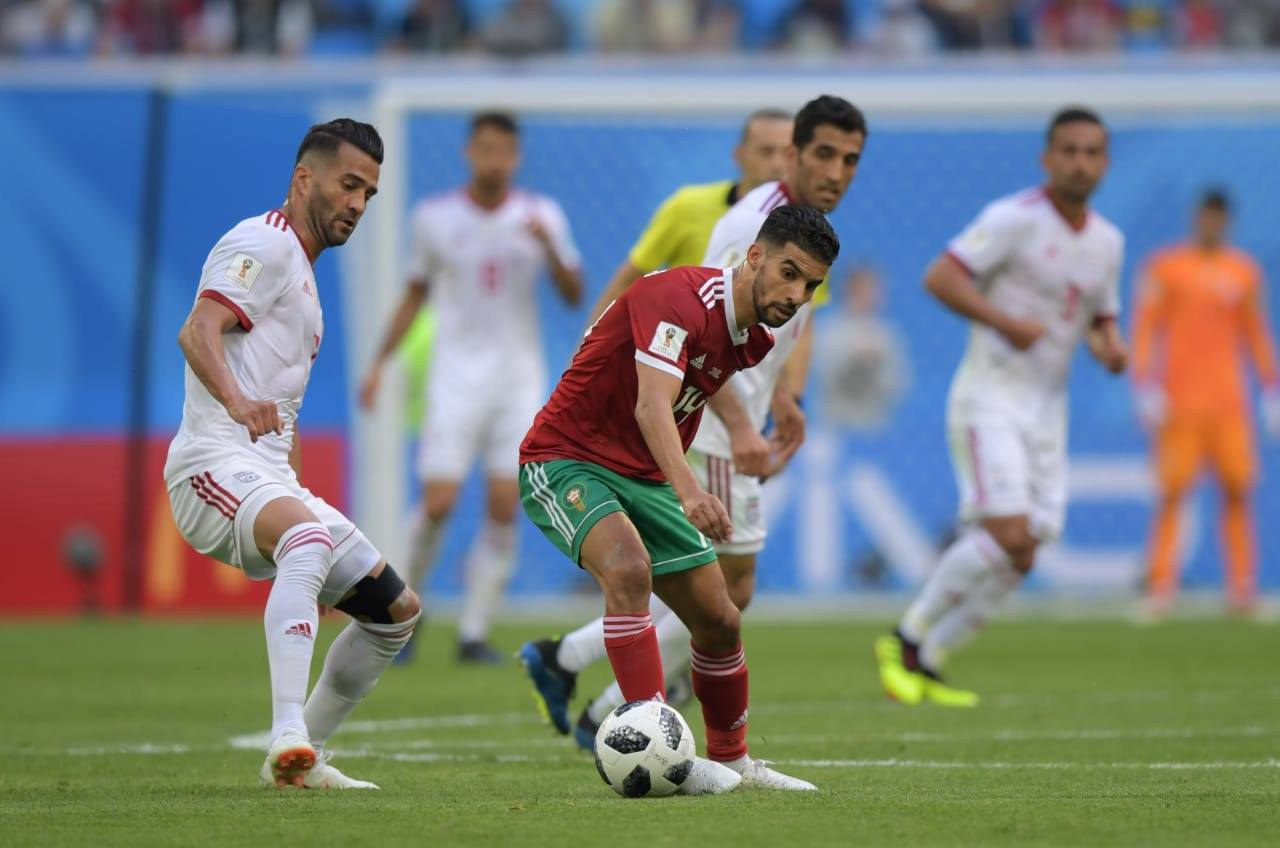 المنتخب المغربي يتعثر أمام إيران بهدف قاتل