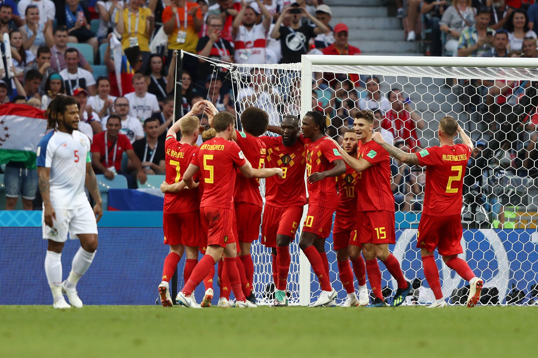 المنتخب البلجيكي يتغلب على نظيره البانامي بنتيجة 3 أهداف لصفر