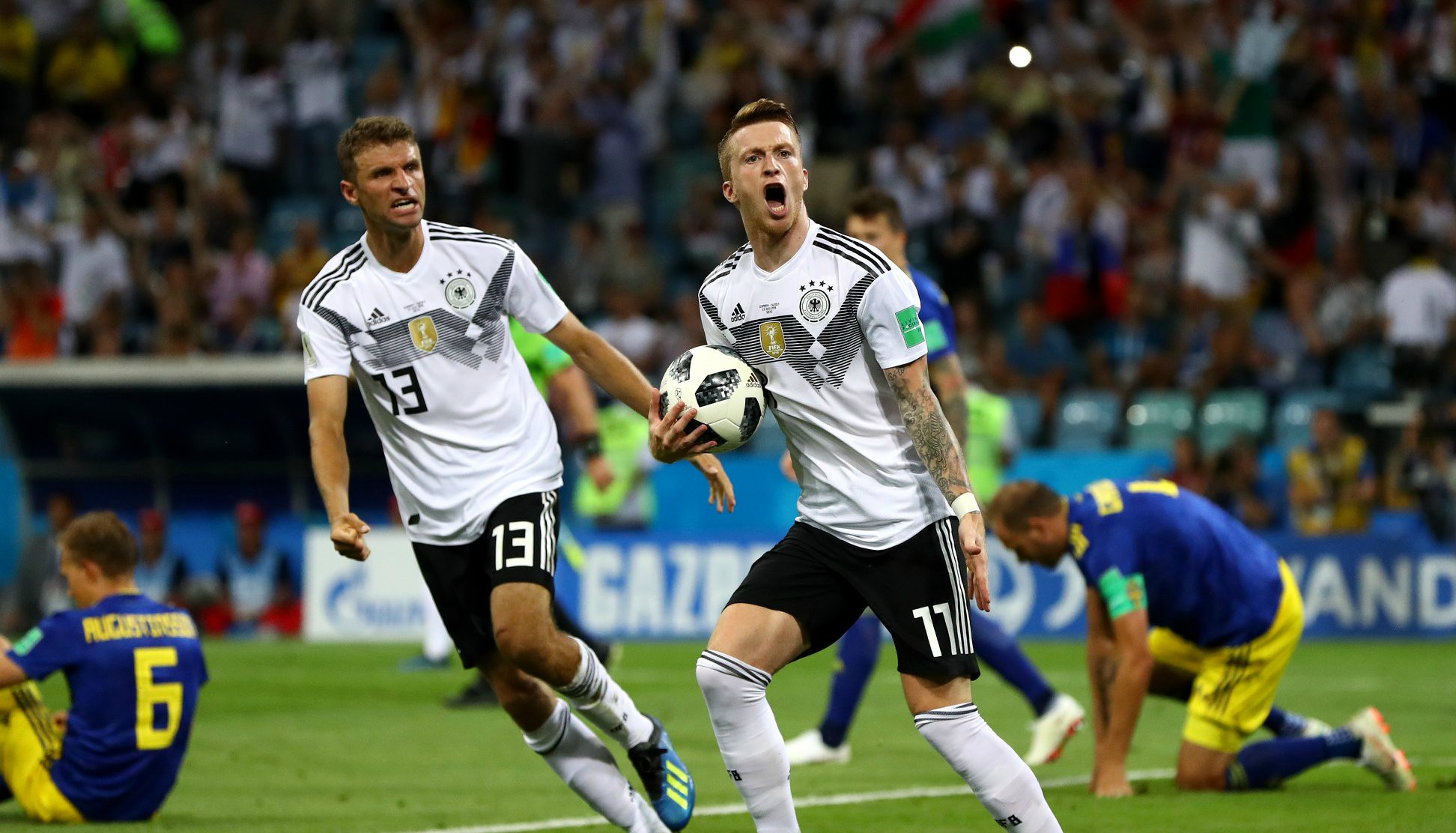 المنتخب الألماني يفوز على نظيره السويدي بهدفين لواحد