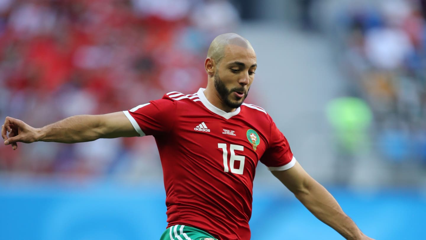 نور الدين أمرابط يغادر المشفى دون اللعب ضد البرتغال