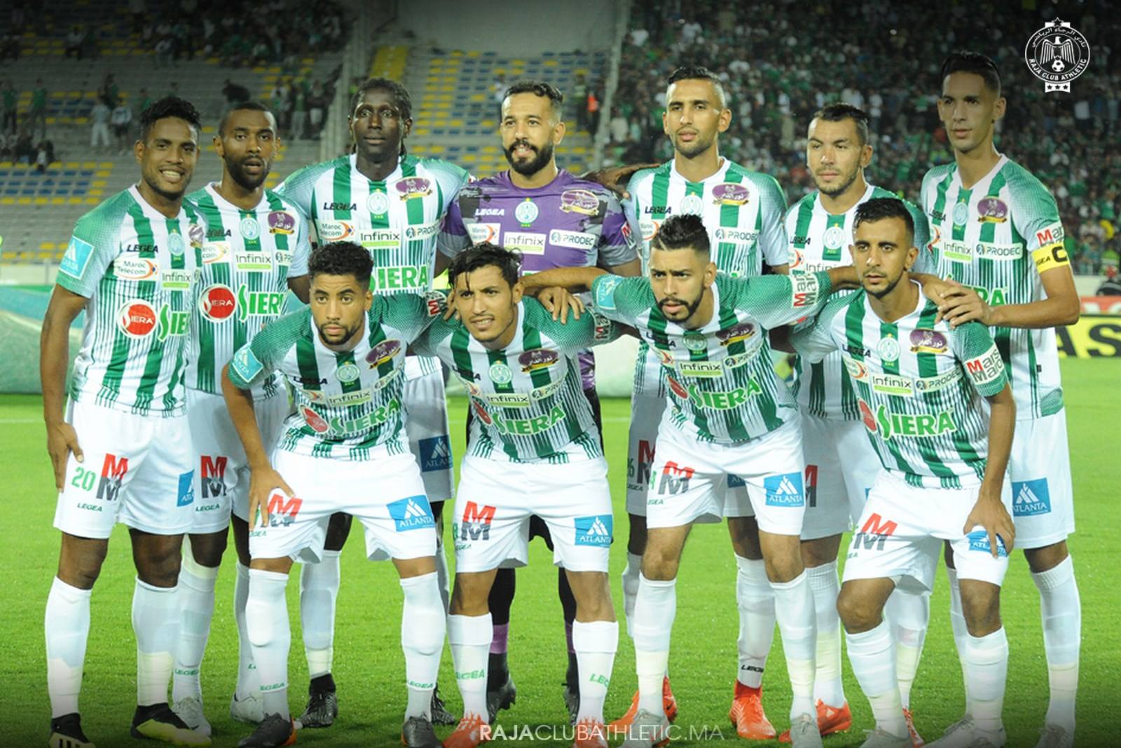   الرجاء البيضاوي يفوز على مضيفه نادي كارا برازافيل (2-1)
