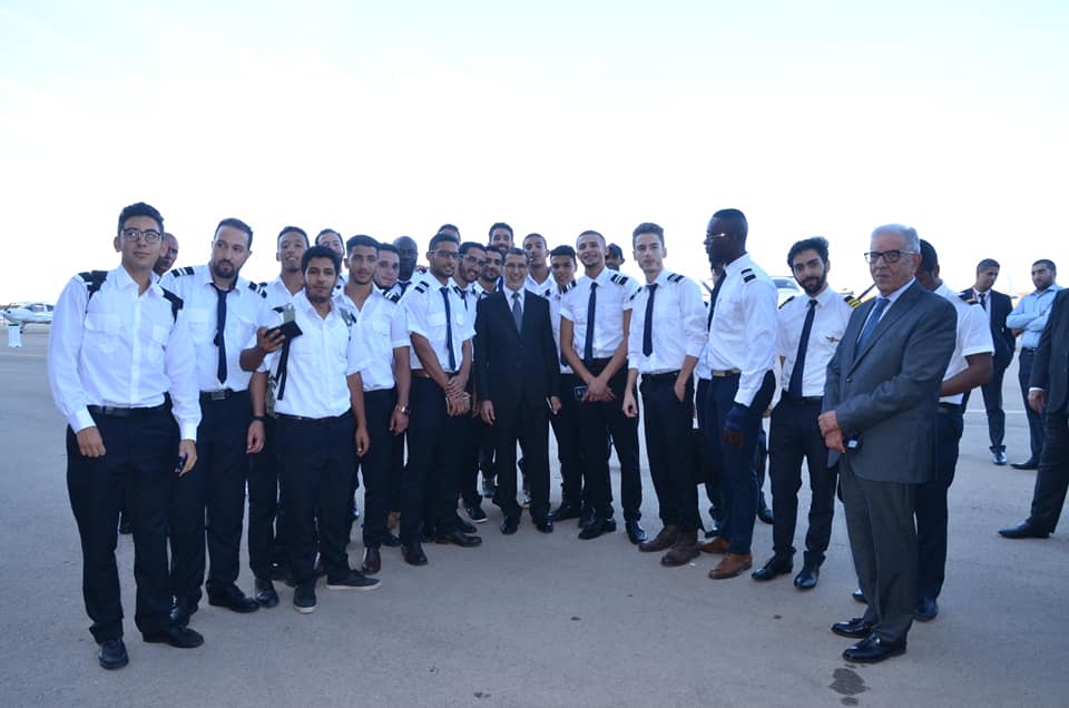  العثماني … أكاديمية الطيران المغربية الخاصة بإمكانها تلبية الحاجيات المتزايدة في مجال النقل الجوي  