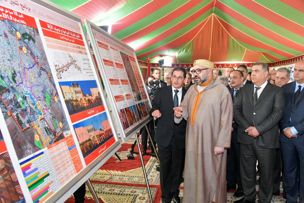 الاتفاقيات الأربع الموقعة تحت رئاسة جلالة الملك بمناسبة تقديم برامج تأهيل المدن العتيقة  