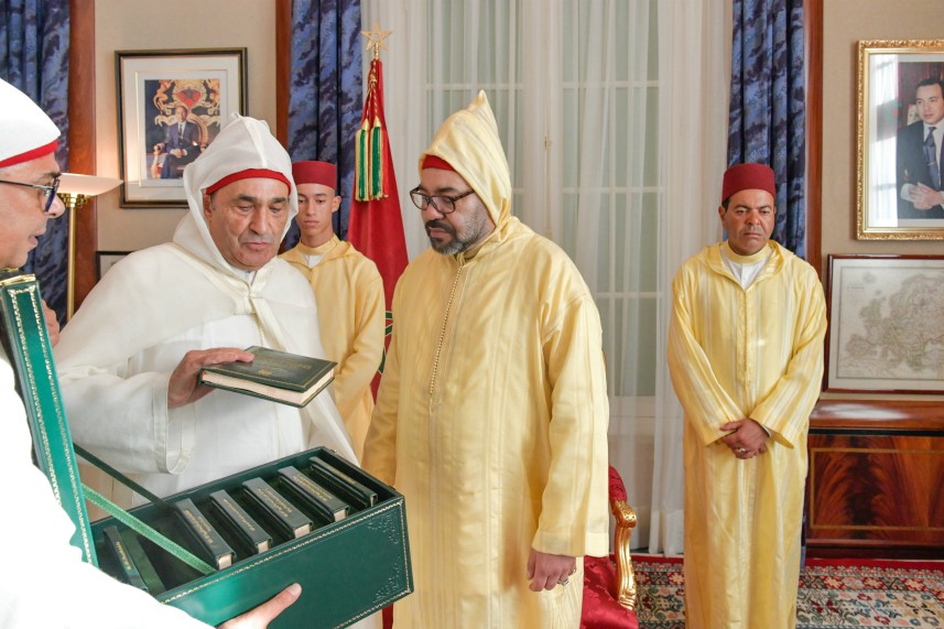  جلالة الملك يستقبل رئيس مجلس النواب السيد الحبيب المالكي 