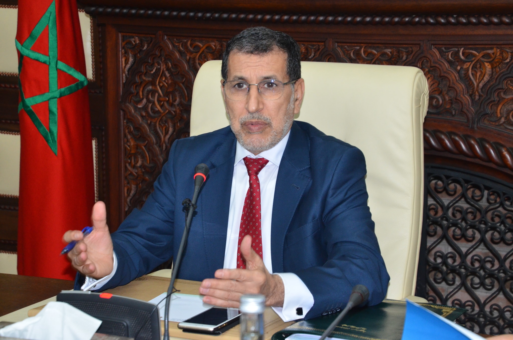 رئيس الحكومة … القمر الصناعي محمد السادس ب إنجاز مغربي نعتز به