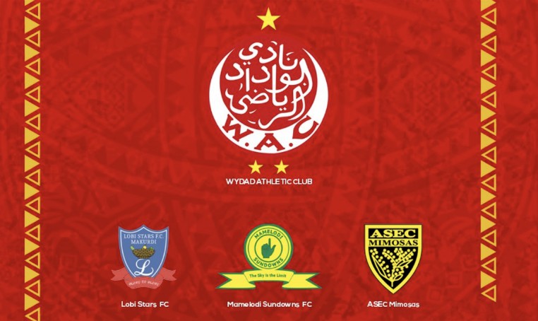 الوداد البيضاوي ضمن المجموعة الأولى لدوري أبطال افريقيا