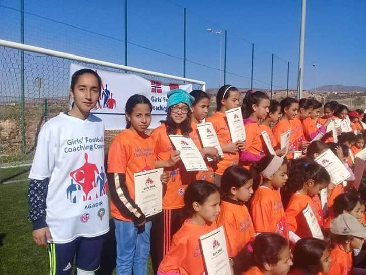 إكرام جبلي تستفيد من دورة تكوينية عالمية بأكادير