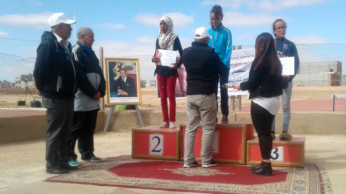 أبطال درعة تافيلالت لألعاب القوى يكتسحون ملتقى المناطق الثاني لألعاب القوى بالعيون