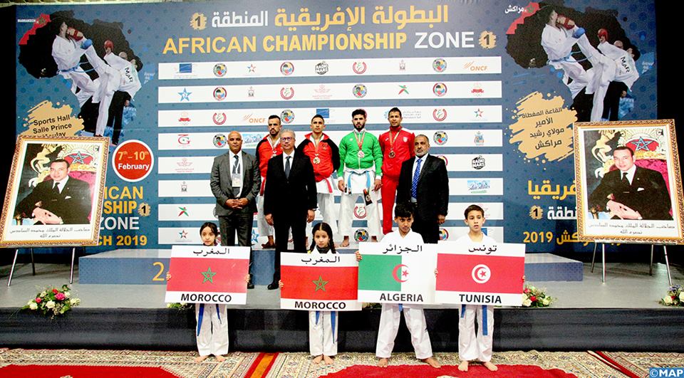 بطولة المنطقة الأولى الإفريقية للكراطي … المنتخب المغربي يحتل المرتبة الثانية بإحرازه 43 ميدالية