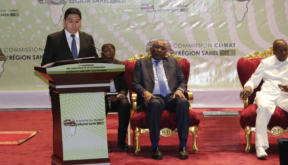 جلالة الملك يوجه خطابا إلى المؤتمر الأول للجنة المناخ الخاصة بمنطقة الساحل