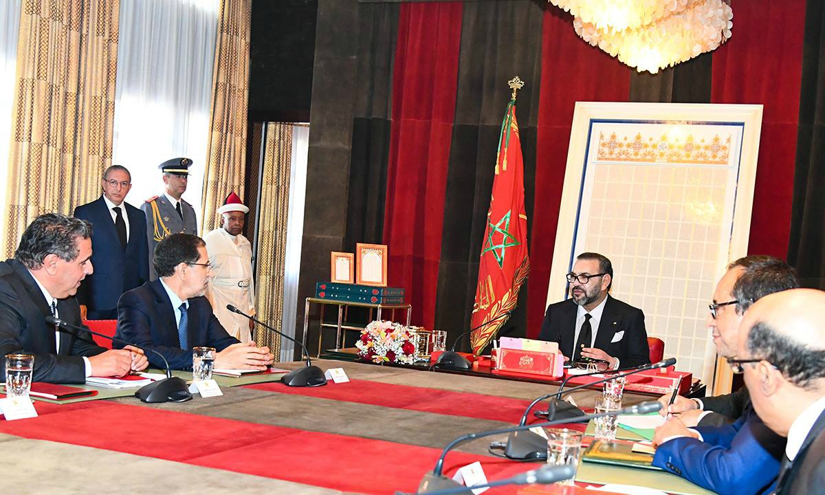جلالة الملك يترأس بالقصر الملكي بالرباط جلسة عمل خصصت لإشكالية الماء