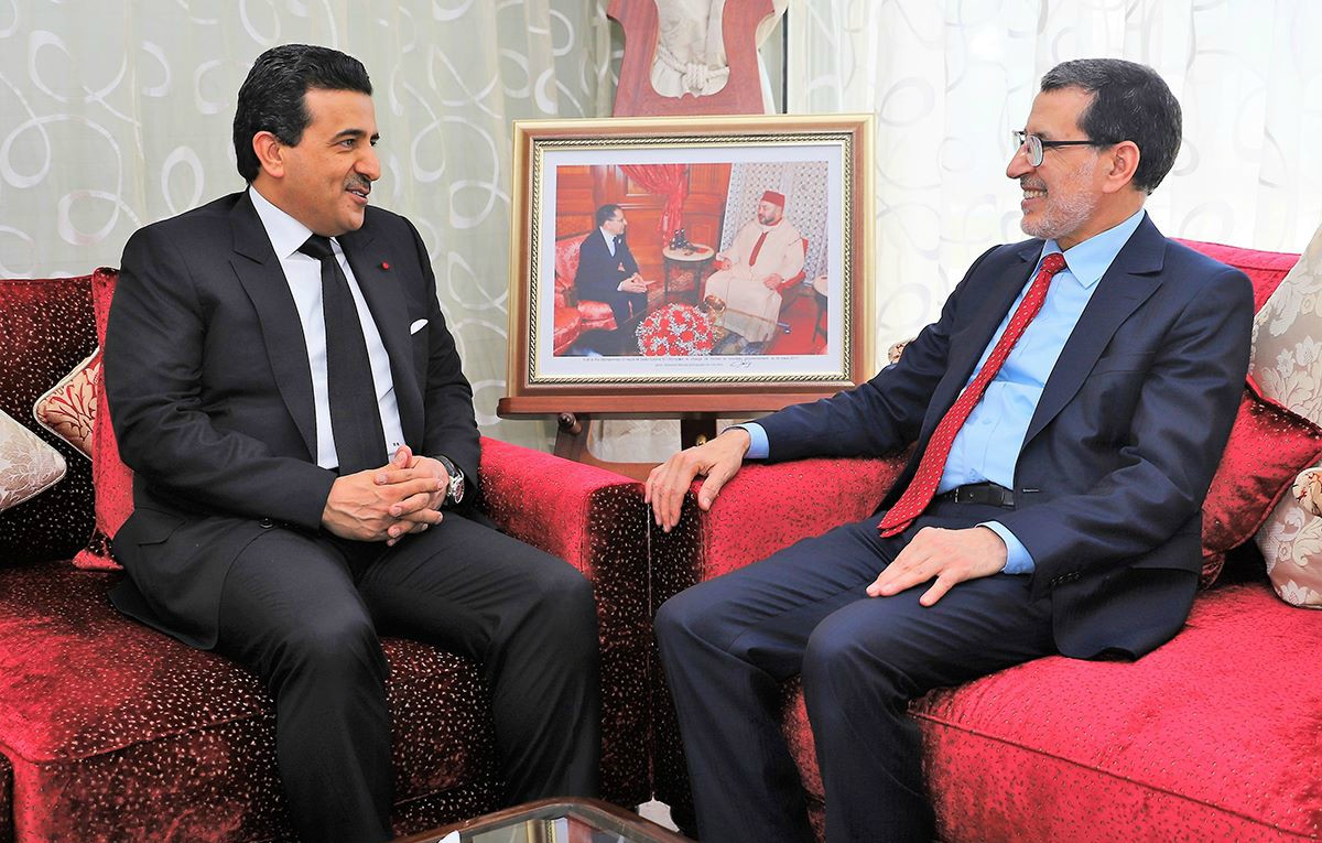 رئیس الحكومة والنائب العام القطري يؤكدان على جودة علاقات الصداقة التي تجمع المملكة المغربیة بدولة قطر