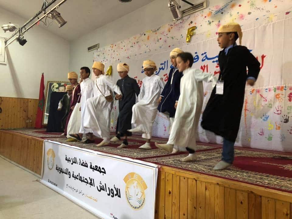 جمعية فضاء تحتفل بذكرى التأسيس و تتوج المتفوقين دراسيا بمدينة تمارة 