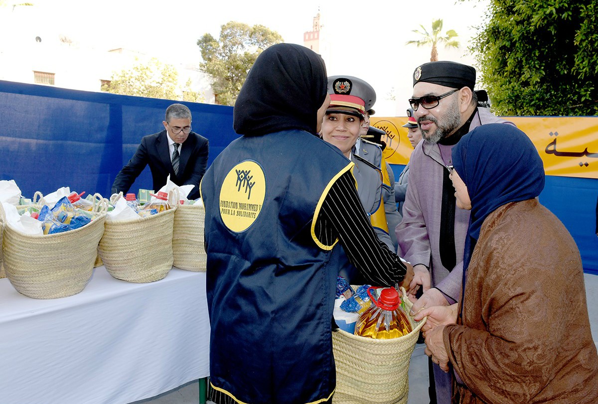 جلالة الملك يعطي بالرباط انطلاقة العملية الوطنية للدعم الغذائي “رمضان 1440”