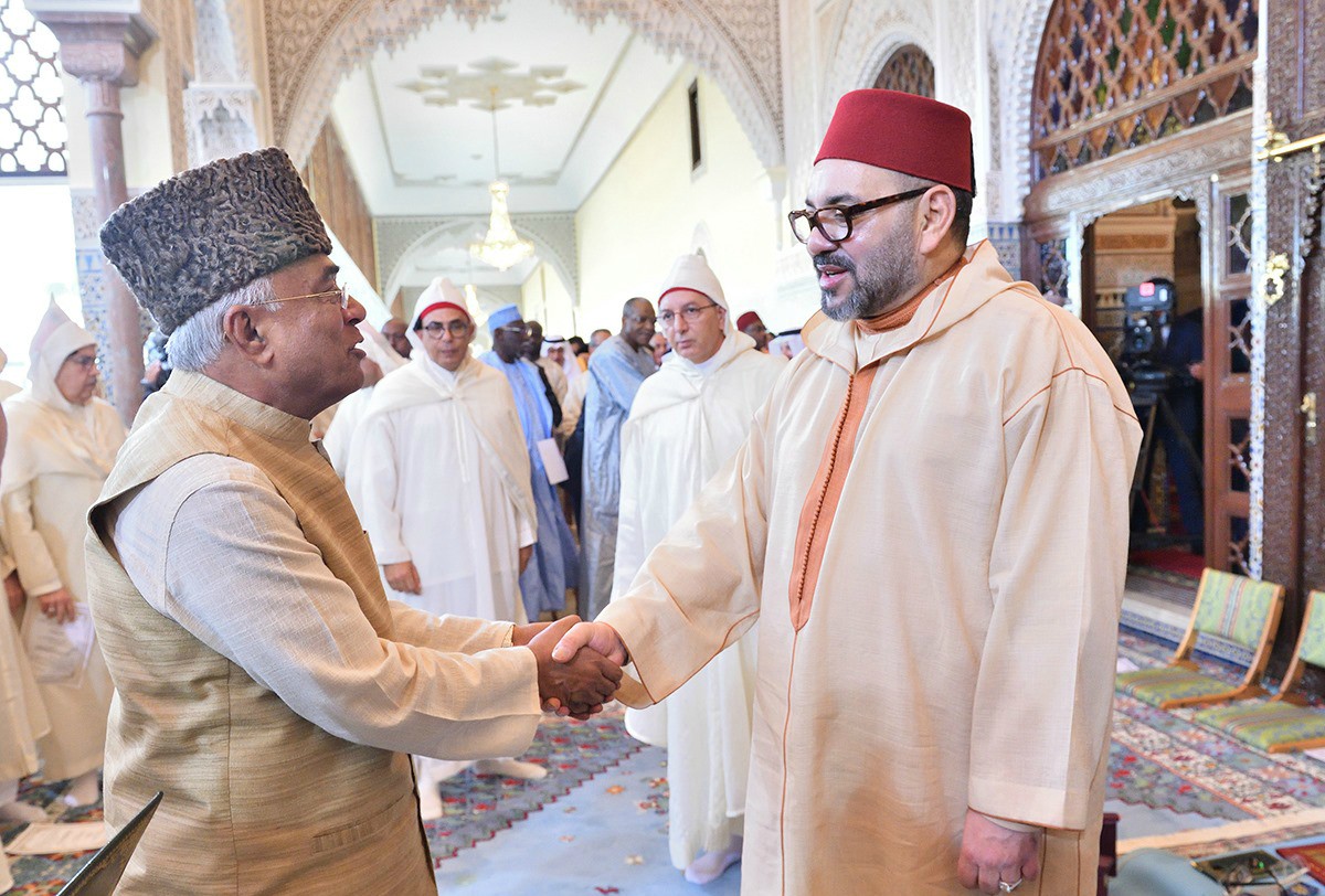 أمير المؤمنين يترأس الدرس الثاني من سلسلة الدروس الحسنية الرمضانية