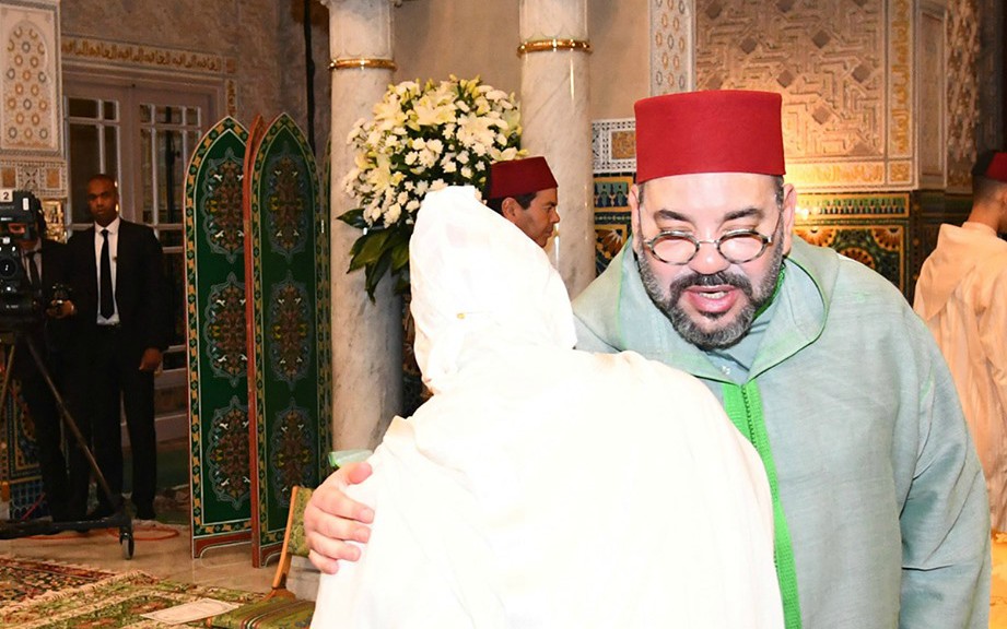 أمير المؤمنين يترأس الدرس الخامس من سلسلة الدروس الحسنية الرمضانية