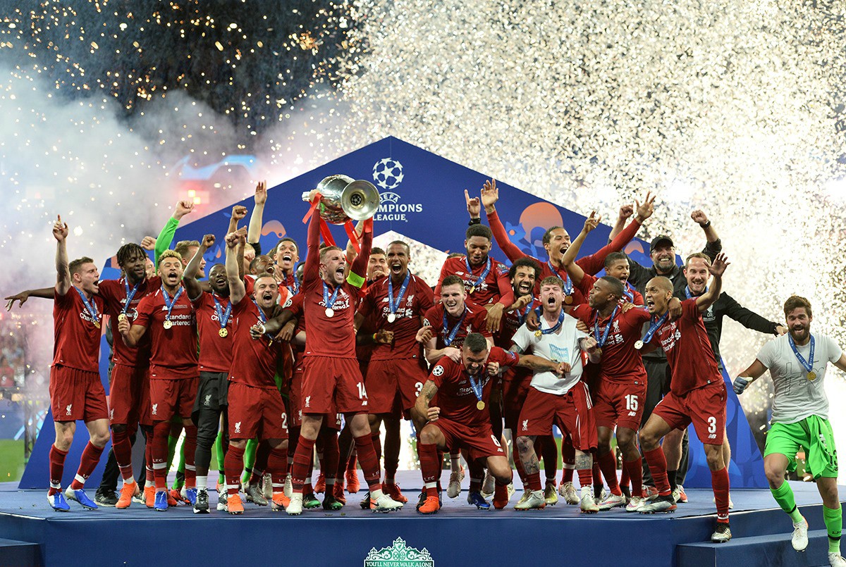 دوري أبطال أوروبا .. ليفربول يحرز لقبه السادس على حساب توتنهام