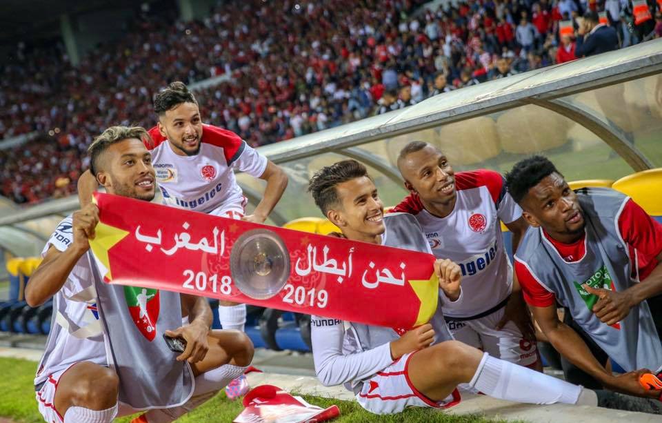 الوداد البيضاوي يحسم اللقب 20 ويضيف نجمة ثانية في قميصه