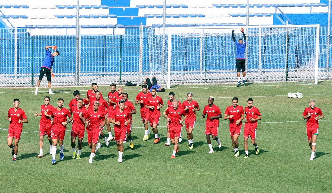 كأس إفريقيا للأمم 2019: المنتخب الوطني المغربي يواصل استعداداته بالمركز الوطني لكرة القدم بالمعمورة