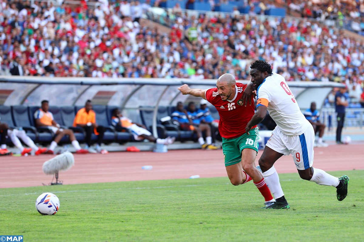المنتخب المغربي ينهزم أمام نظيره الغامبي بهدف للاشيء