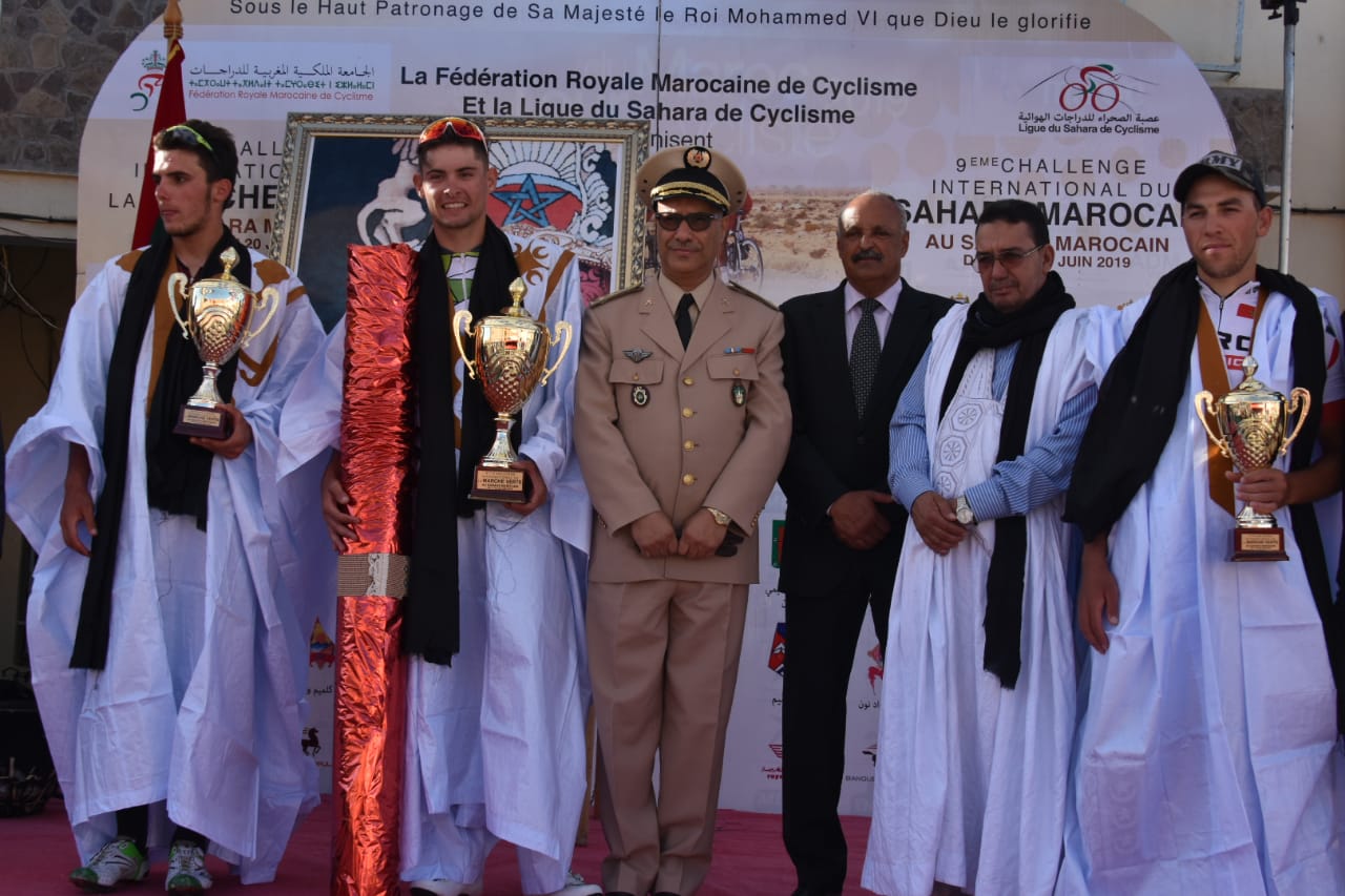 الجنوب افريقي باسون يظفر بمرحلة السمارة لدوري المسيرة الخضراء لسباق الدراجات الهوائية