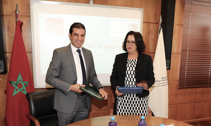 توقيع دفتر تحملات الخدمة التلفزية “شدى تي في” التي ستبث من المغرب
