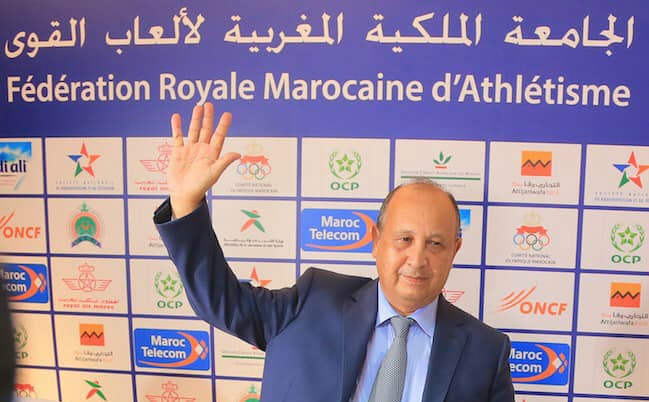 إعادة انتخاب عبد السلام أحيزون رئيسا للجامعة الملكية المغربية لألعاب القوى