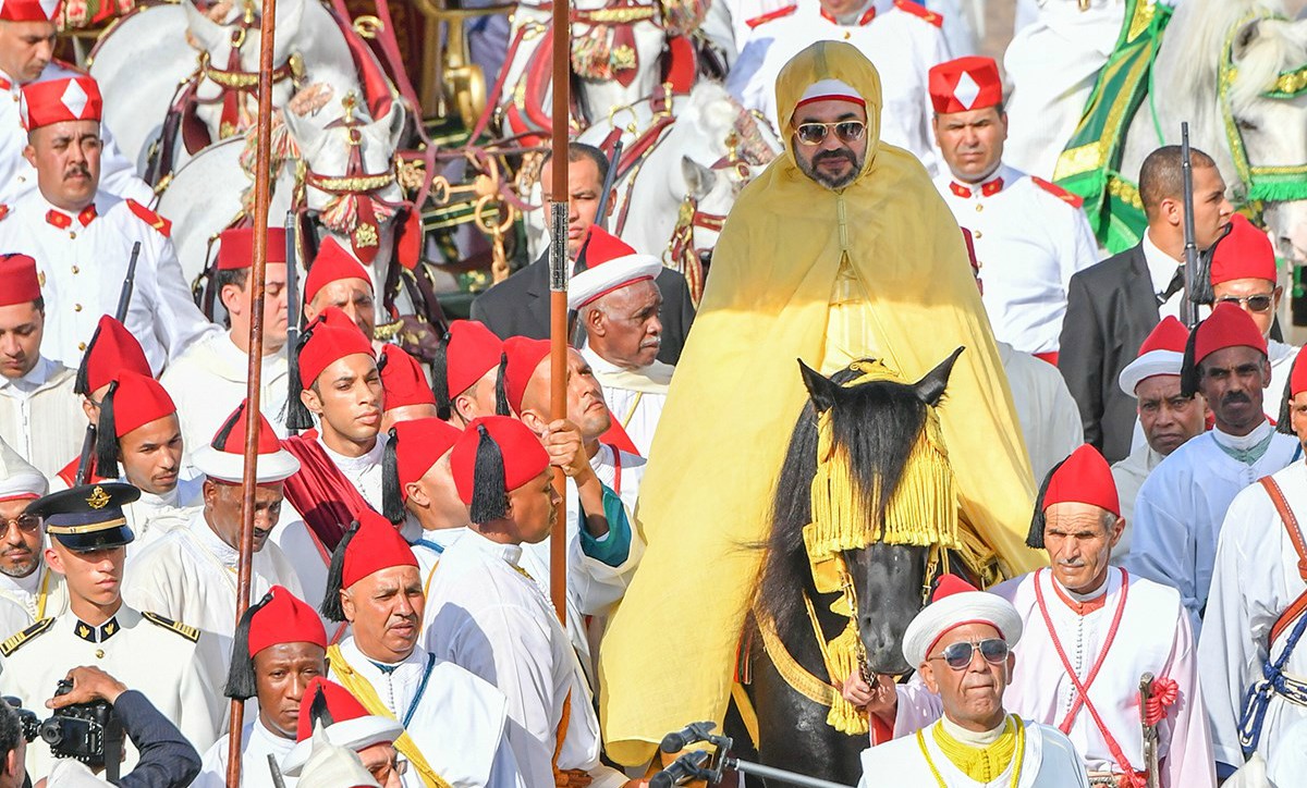 أمير المؤمنين يترأس حفل الولاء بالقصر الملكي بتطوان