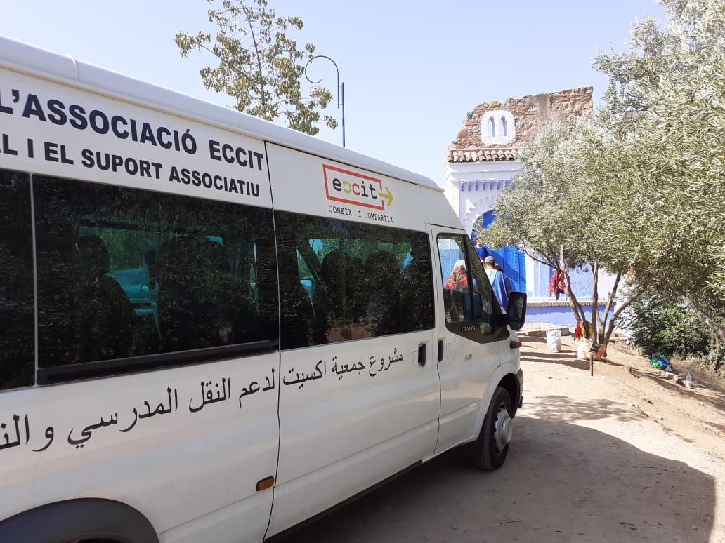 جمعية اكسيتECCIT  .. تعزيز اسطول النقل المدرسي لفائدة جماعة لغدير – إقليم شفشاون