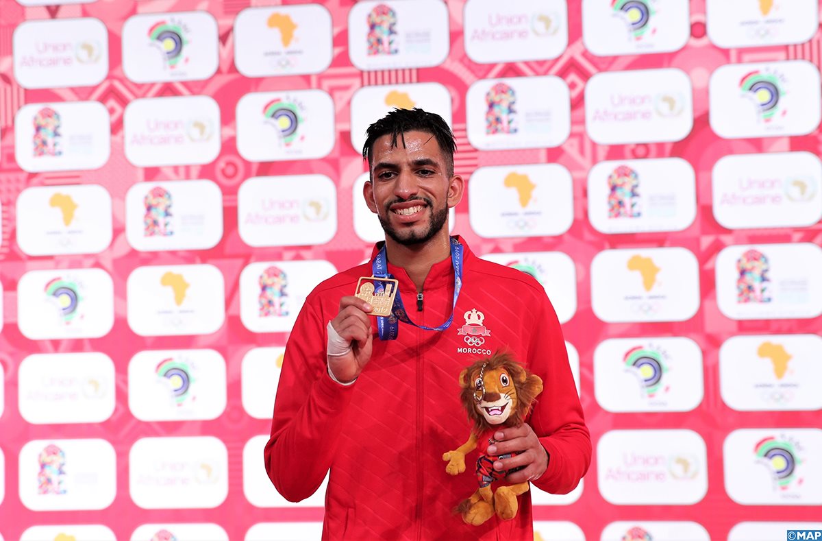 الألعاب الافريقية – الرباط 2019 .. المغربي عمر لكحل يفوز بذهبية وزن أقل من 58 كلغ في رياضة التايكوندو