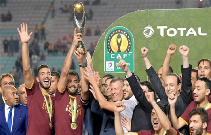 الكاف يعلن رسميا الترجي التونسي بطلا لدوري أبطال إفريقيا لكرة القدم بشكل نهائي
