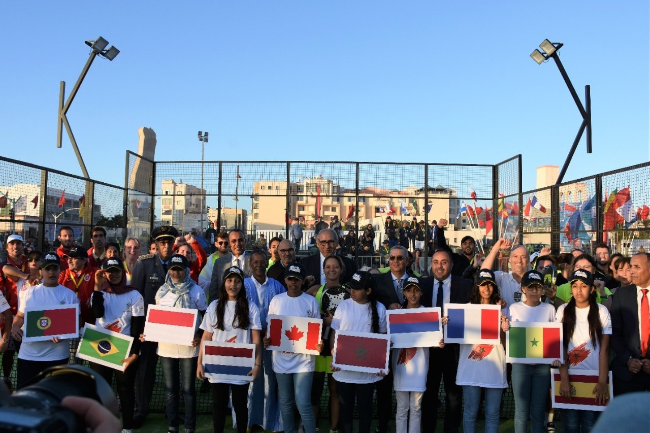 إنطلاق فعاليات الدورة الأولى لكأس القارات لرياضة البادل PADEL بالداخلة بدعم من المجلس الجهوي
