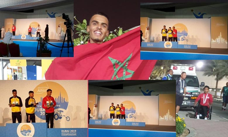 ألعاب القوى البارالمبية بدبي .. رصيد المغرب يرتفع الى خمس ميداليات